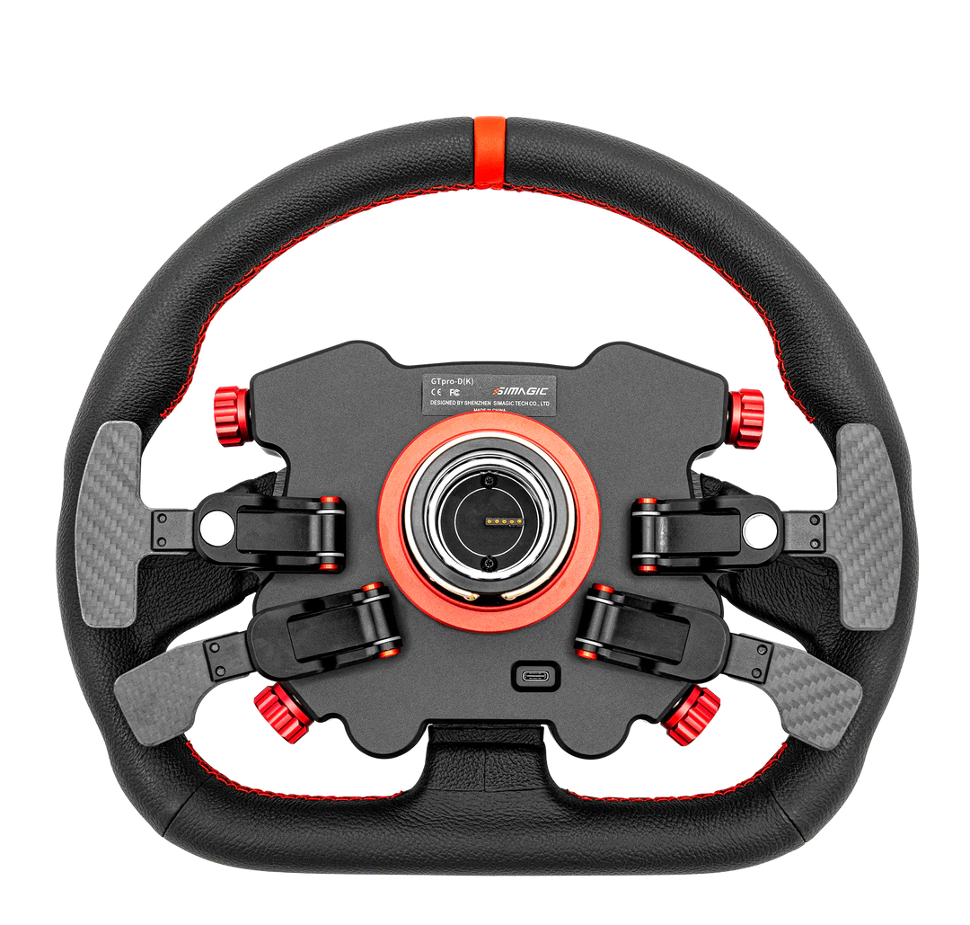 Simagic GT PRO HUB(K) D-Shape Leather